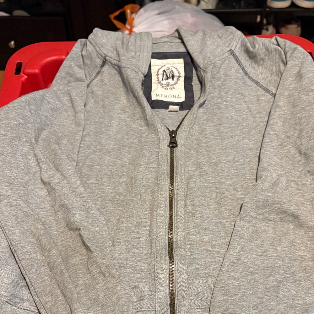 Merona Women's Gray Lightweight Jacket